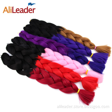 30 Inches 2Tone Synthetic Jumbo Braiding Hair Extension